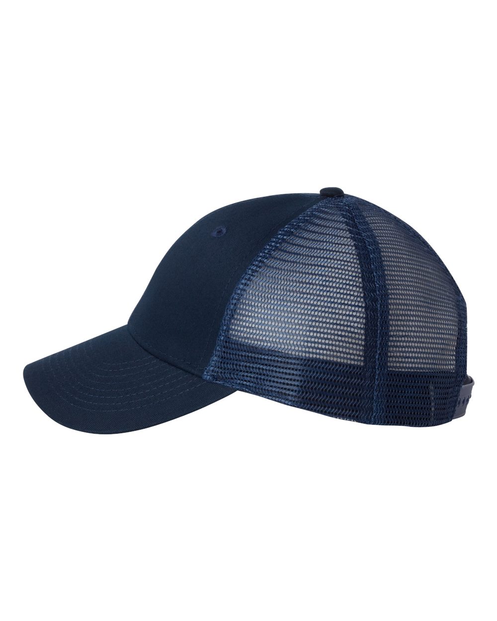Valucap Mesh-Back Twill Trucker Cap - VC400 Navy