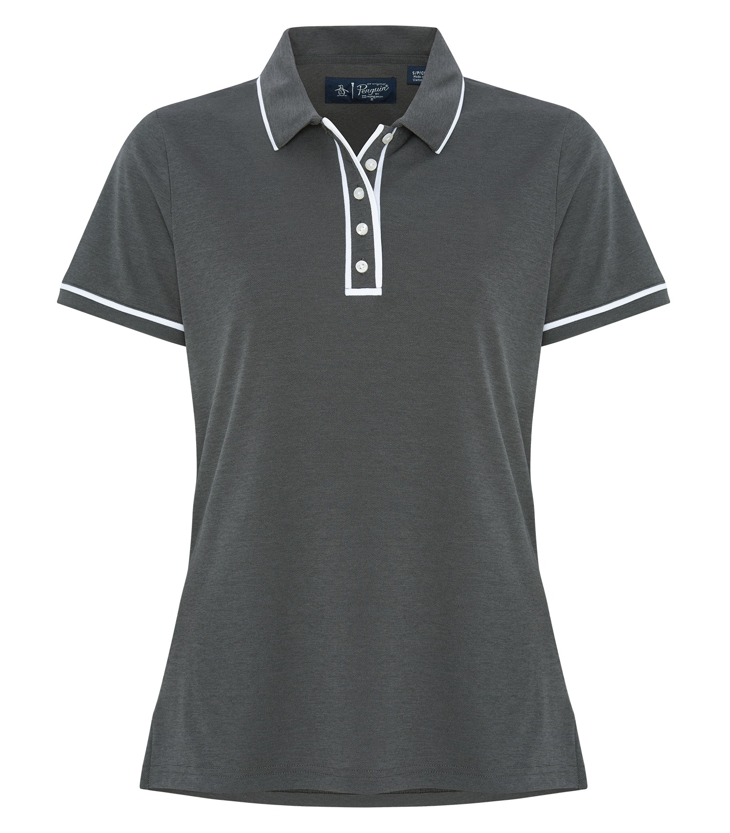 Original Penguinᴹᴰ ORIGINAL PENGUINᴹᴰ POLO GOLF EARL POUR FEMMES - OGKSA092 Caviar Black