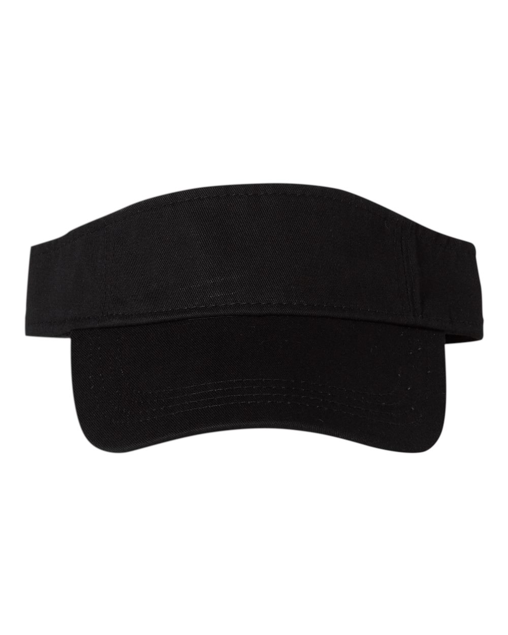 Valucap Bio-Washed Visor - VC500 Black