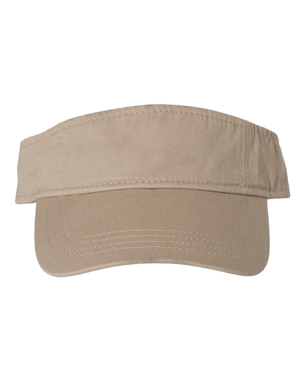 Valucap Bio-Washed Visor - VC500 Khaki