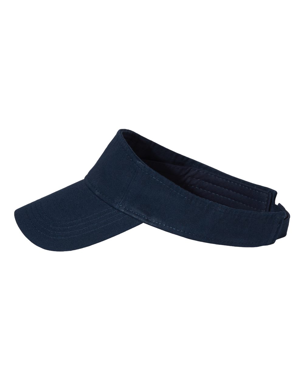 Valucap Bio-Washed Visor - VC500 Navy