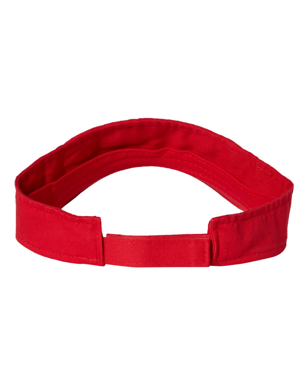 Valucap Bio-Washed Visor - VC500 Red