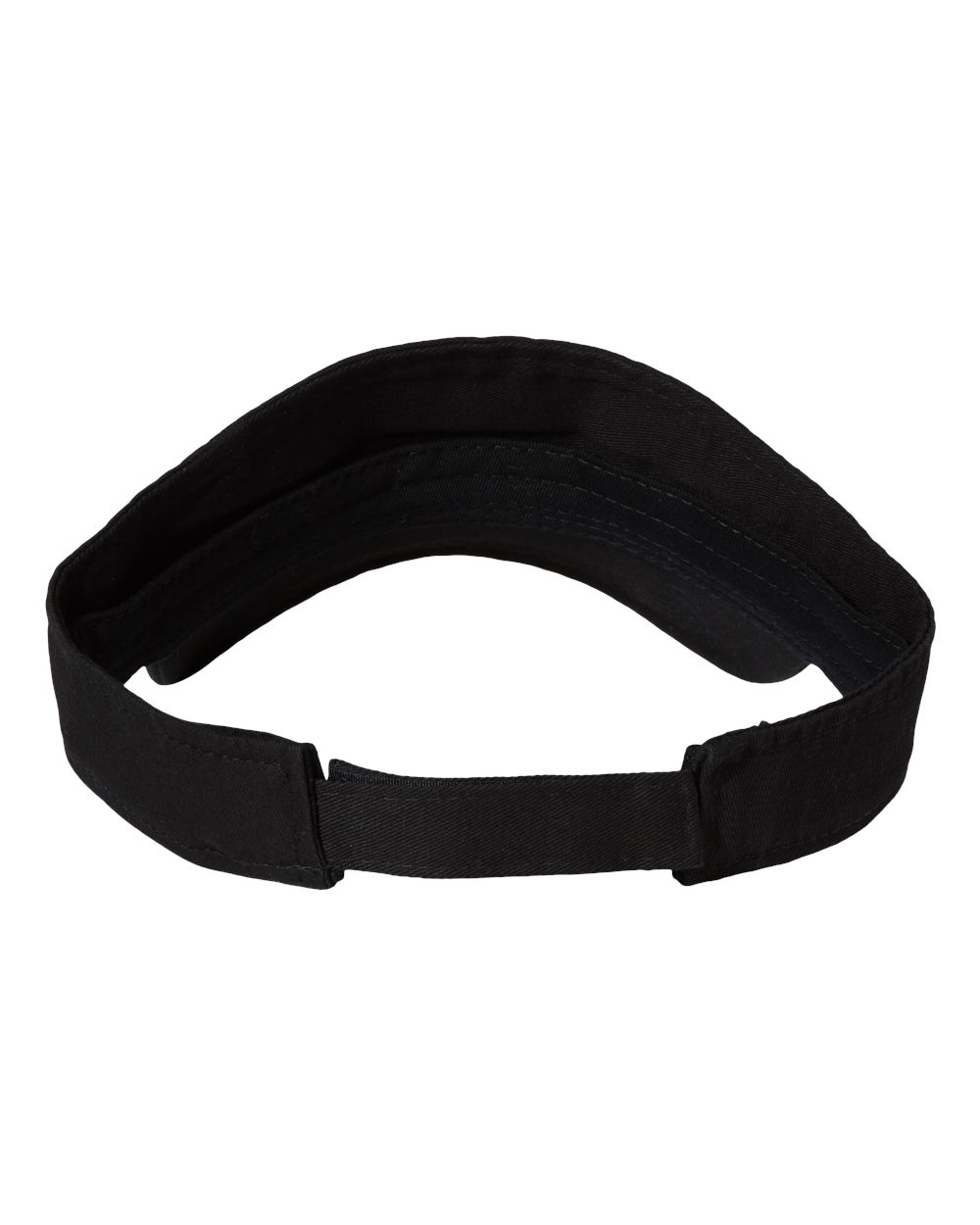 Valucap Bio-Washed Visor - VC500 Black