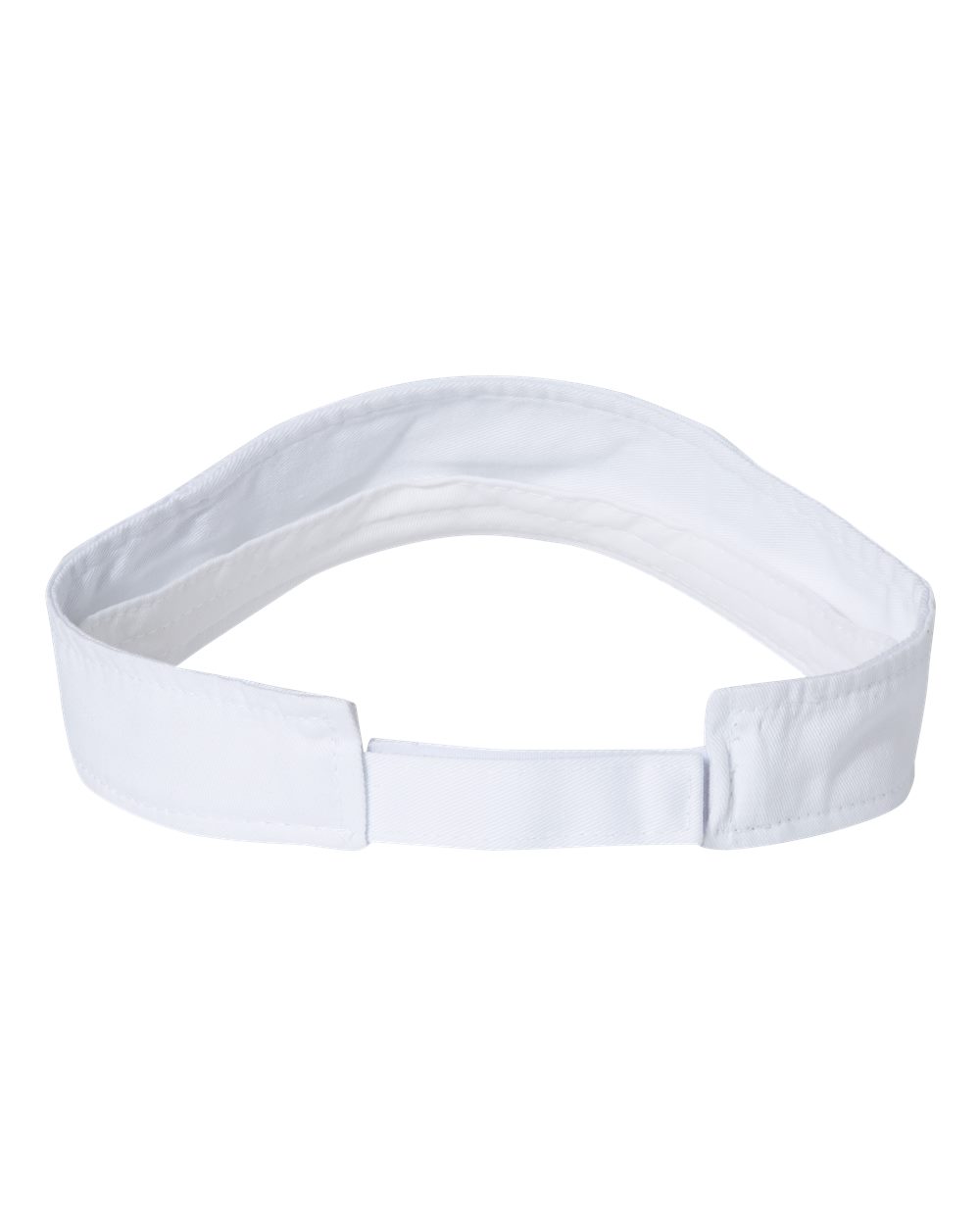 Valucap Bio-Washed Visor - VC500 White