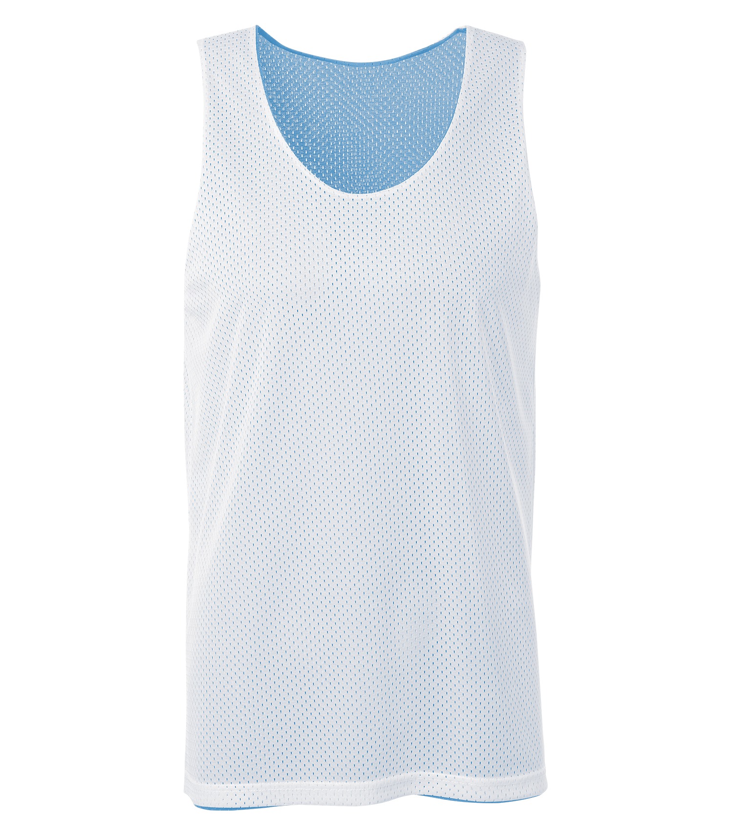 ATCᴹᶜ ATC™ PRO MESH REVERSIBLE TANK TOP. S3524 Carolina Blue-White