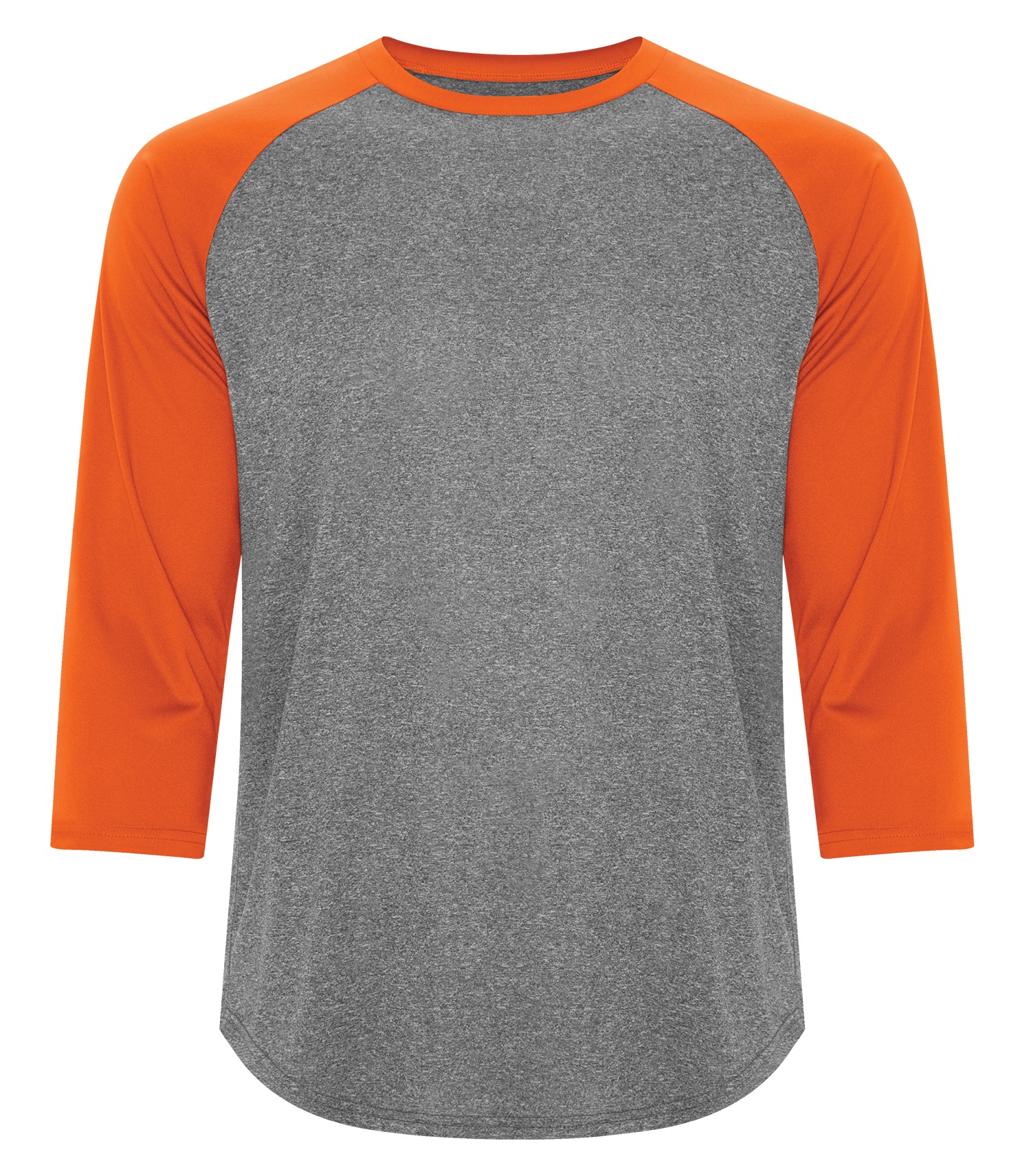 ATCᴹᶜ ATC™ PRO TEAM BASEBALL JERSEY. S3526 Charcoal Heather-Deep Orange