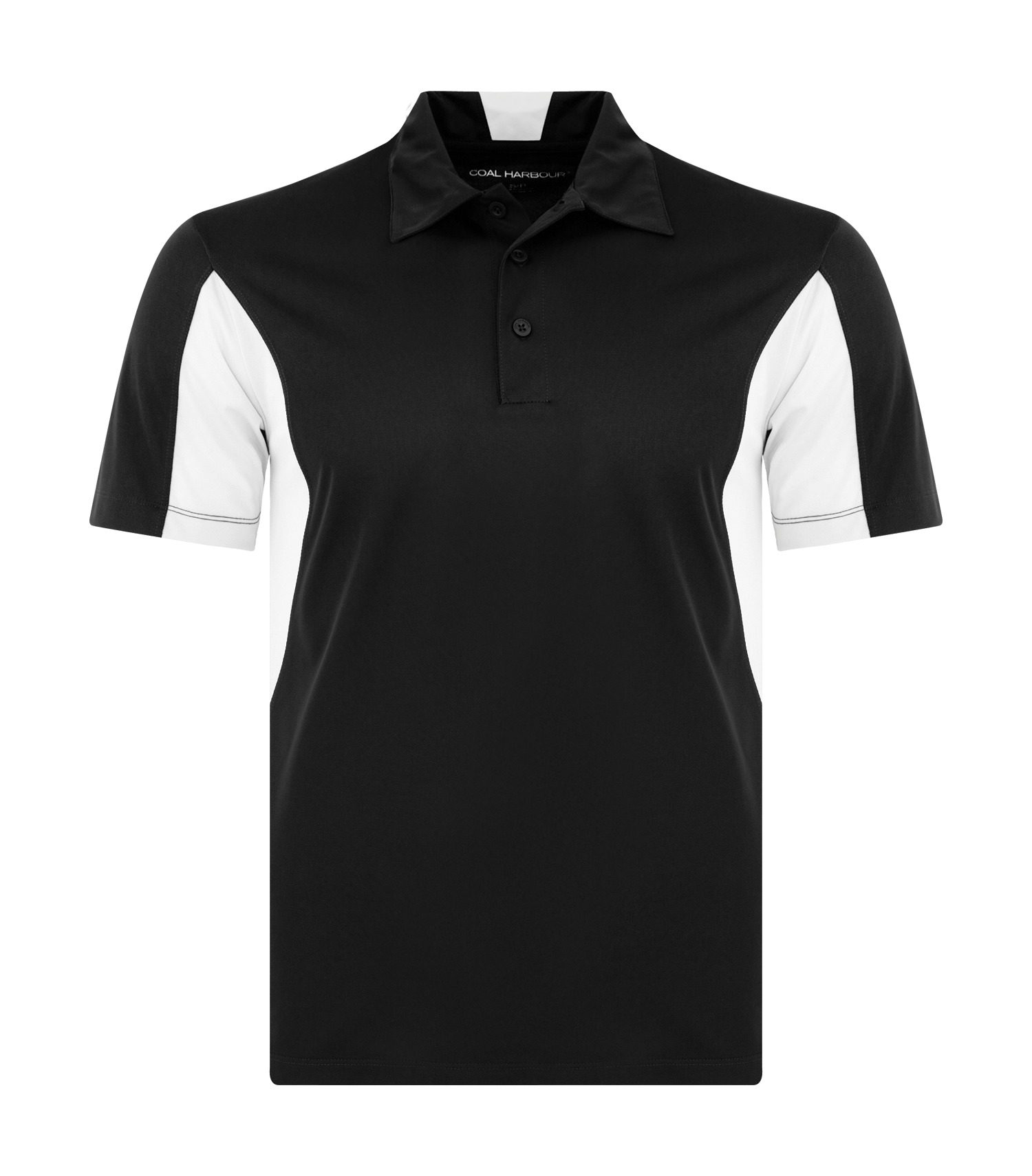 Coal Harbourᴹᴰ COAL HARBOURᴹᴰ POLO BICOLORE RÉSISTANT AUX ACCROCS - S4001 Black-White