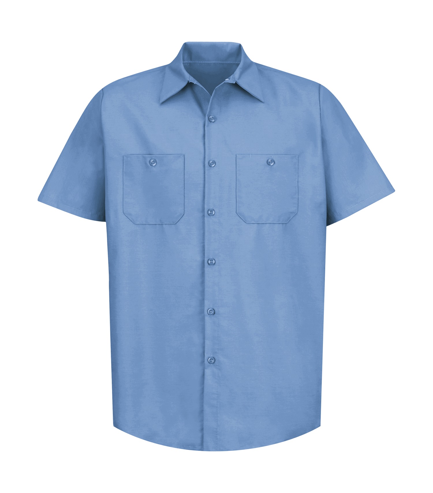 Red Kapᴹᴰ RED KAPᴹᴰ CHEMISE DE TRAVAIL INDUSTRIELLE À MANCHES COURTES - SP24 Light Blue