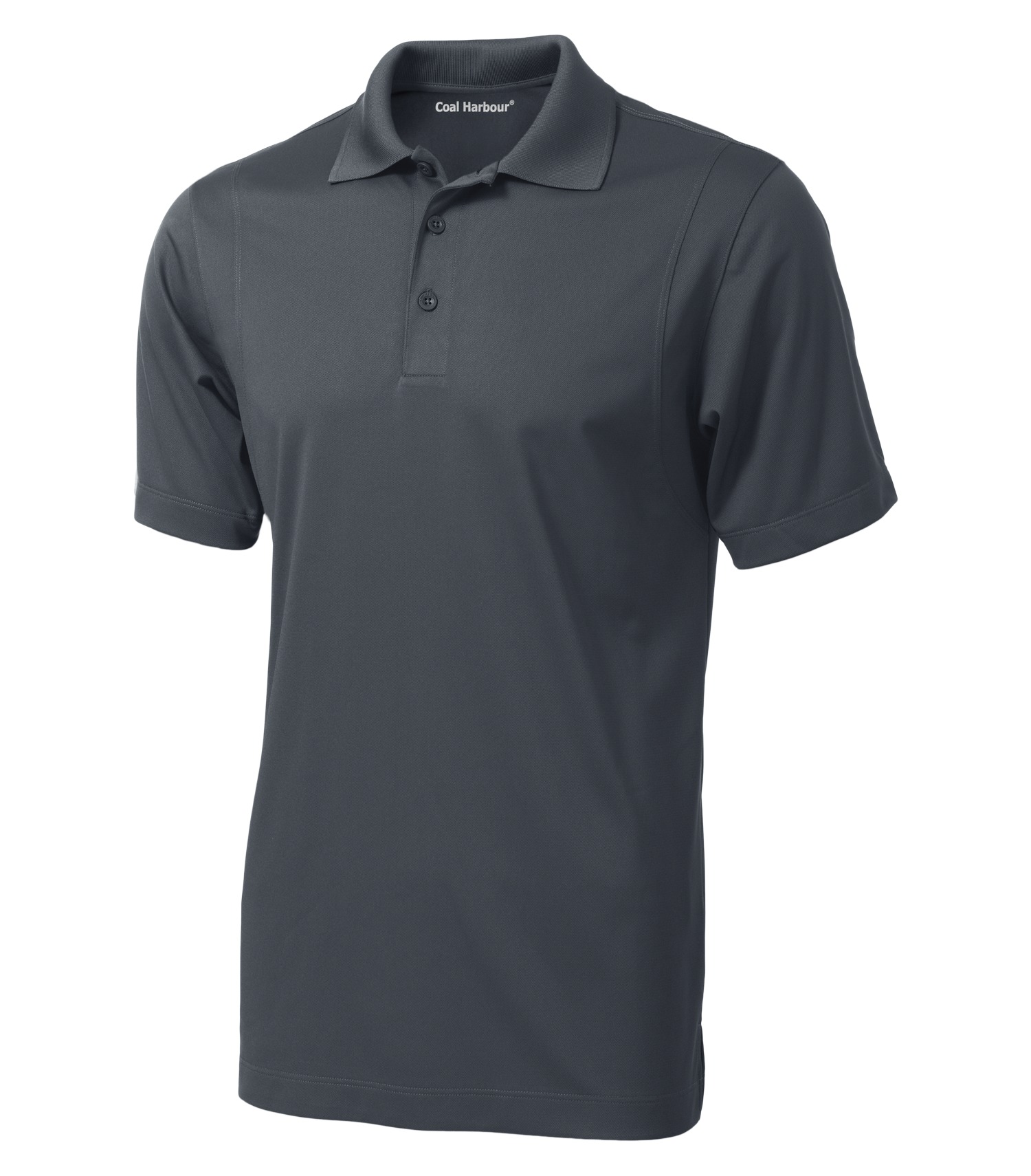 Coal Harbourᴹᴰ COAL HARBOURᴹᴰ POLO RÉSISTANT AUX ACCROCS GRANDE TAILLE - TS445 Iron Grey