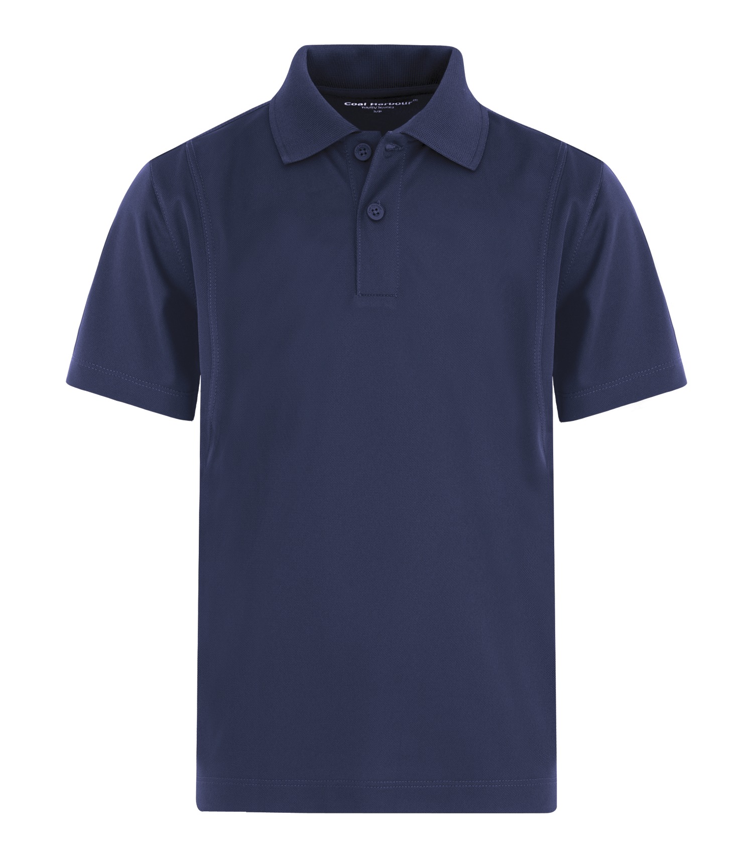 Coal Harbourᴹᴰ COAL HARBOURᴹᴰ POLO RÉSISTANT AUX ACCROCS POUR JEUNES - Y445 True Navy