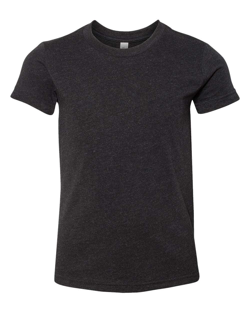 BELLA + CANVAS Youth CVC Jersey Tee - 3001YCVC Black Heather