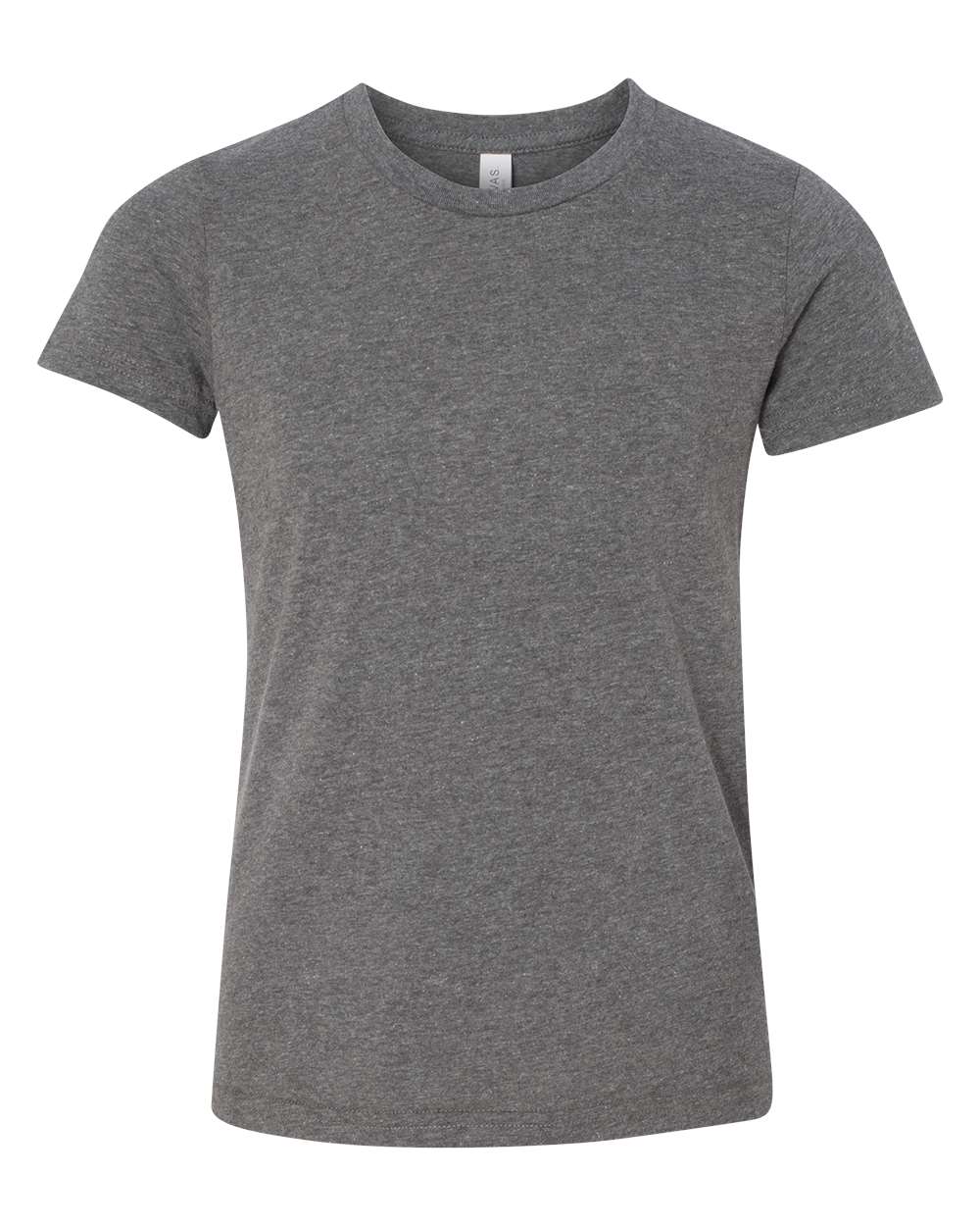 BELLA + CANVAS Youth CVC Jersey Tee - 3001YCVC Deep Heather