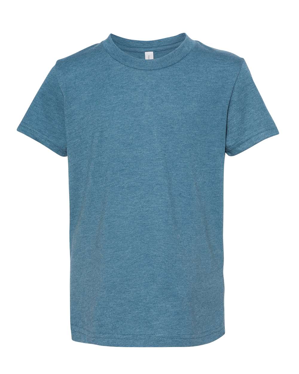 BELLA + CANVAS Youth CVC Jersey Tee - 3001YCVC Heather Deep Teal