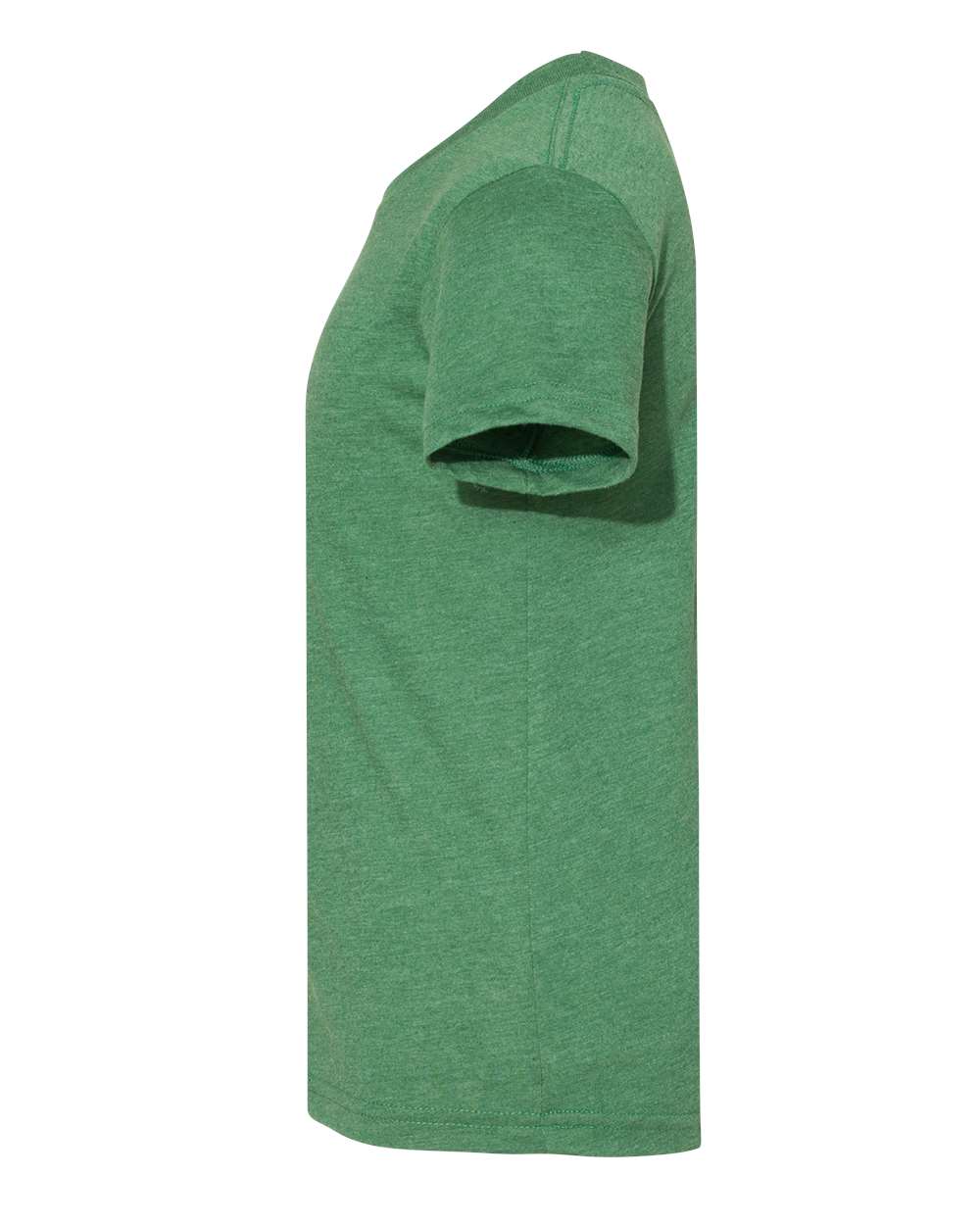 BELLA + CANVAS Youth CVC Jersey Tee - 3001YCVC Heather Grass Green