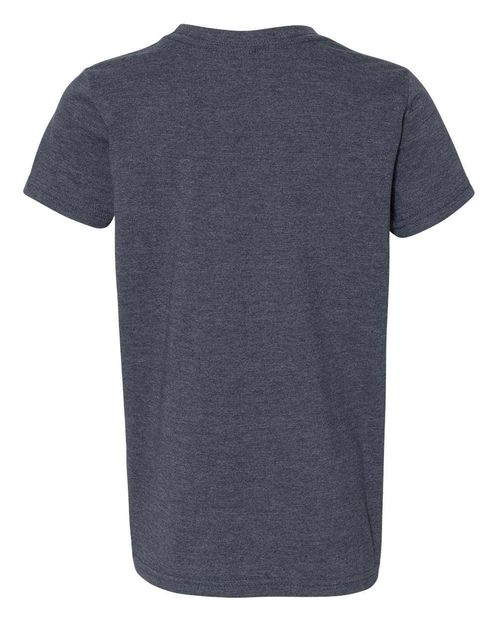 BELLA + CANVAS Youth CVC Jersey Tee - 3001YCVC Heather Navy