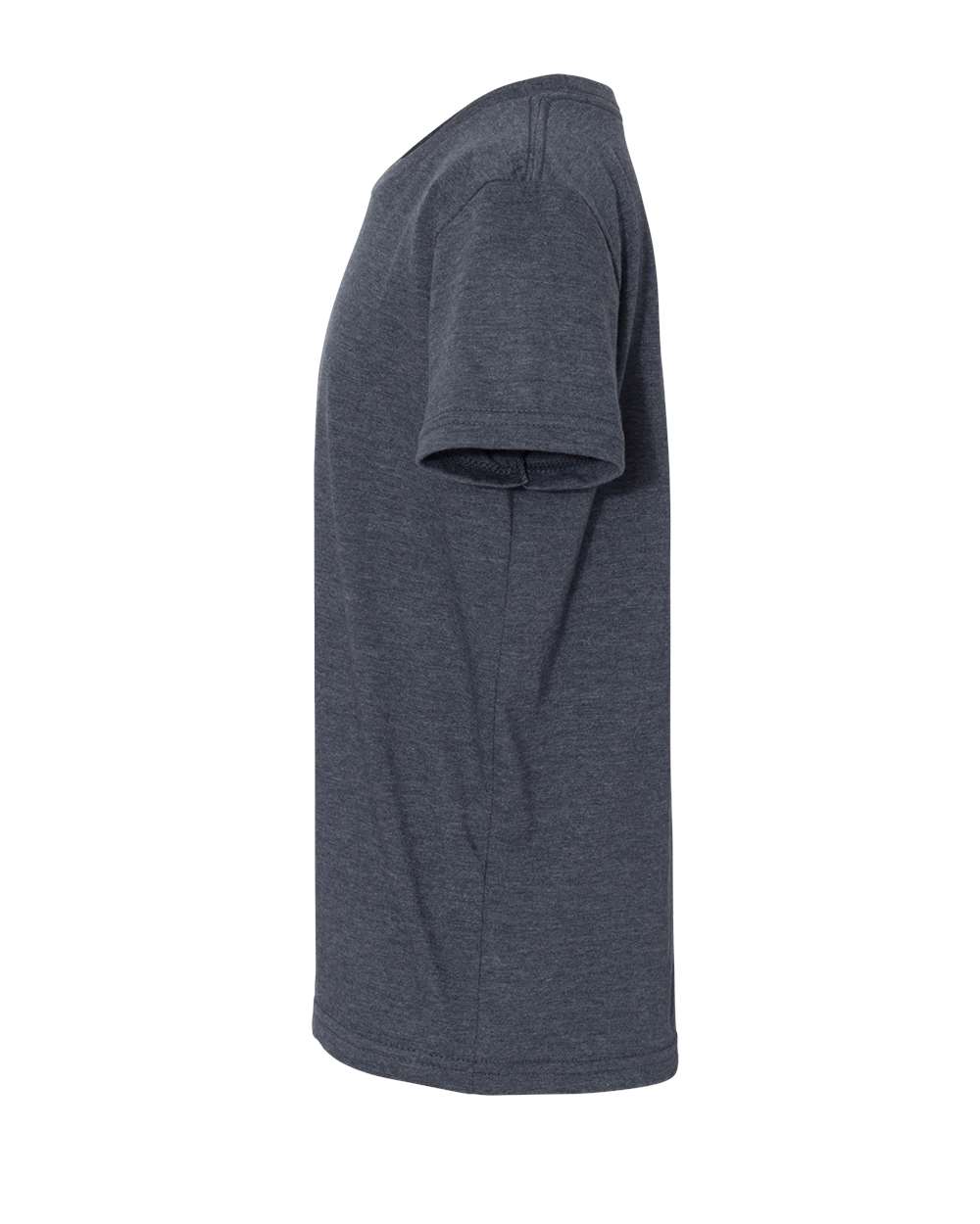 BELLA + CANVAS Youth CVC Jersey Tee - 3001YCVC Heather Navy