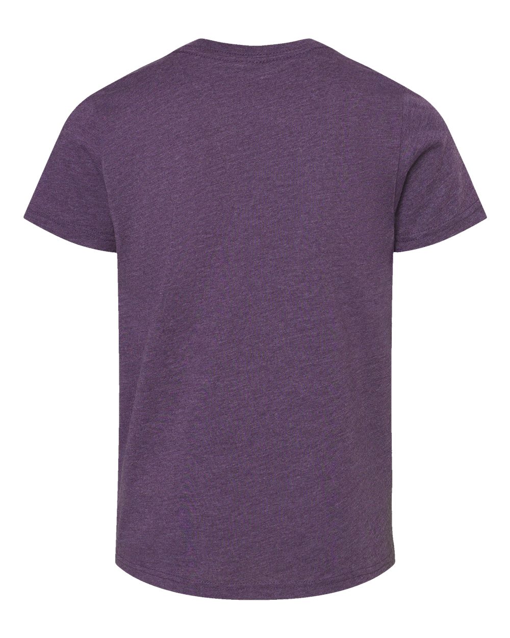 BELLA + CANVAS Youth CVC Jersey Tee - 3001YCVC Heather Team Purple