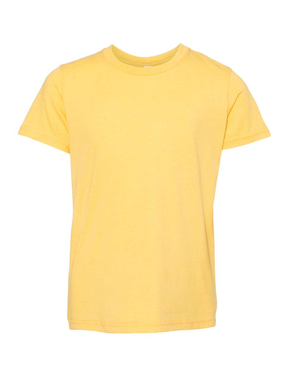 BELLA + CANVAS Youth CVC Jersey Tee - 3001YCVC Heather Yellow Gold