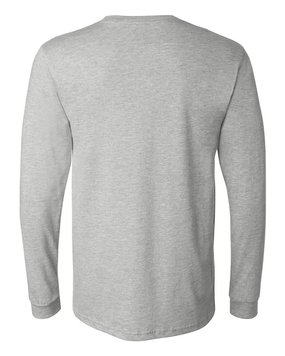 BELLA + CANVAS Heather CVC Long Sleeve Tee - 3501CVC Athletic Heather