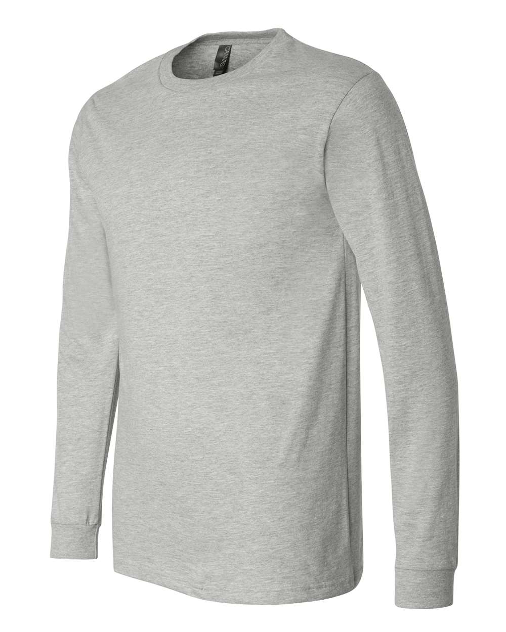 BELLA + CANVAS Heather CVC Long Sleeve Tee - 3501CVC Athletic Heather