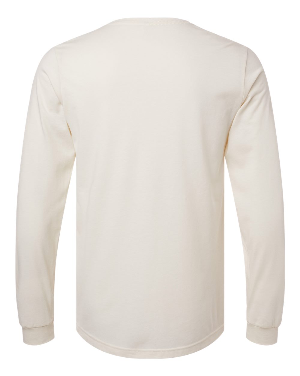 BELLA + CANVAS Heather CVC Long Sleeve Tee - 3501CVC Heather Natural