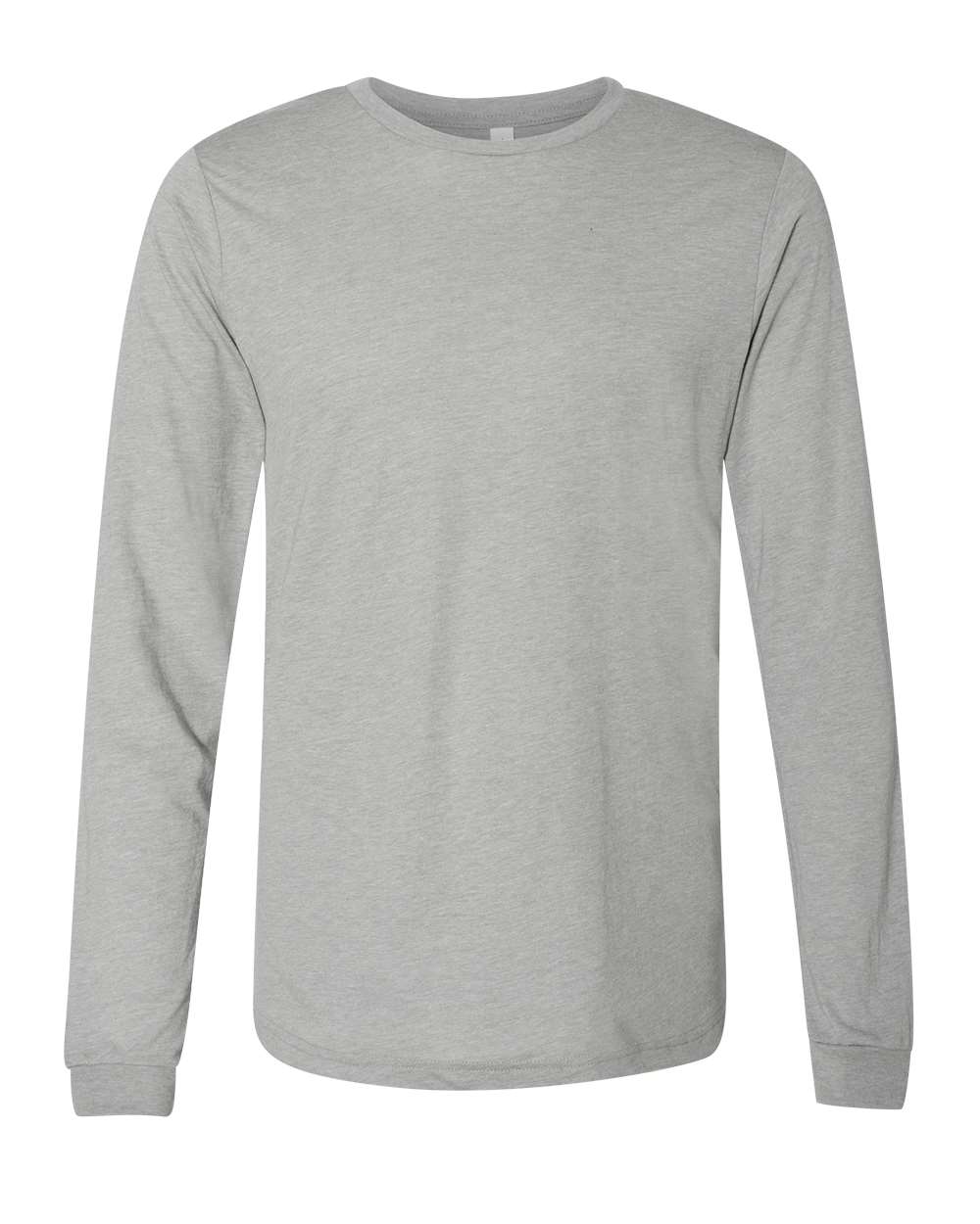 BELLA + CANVAS Unisex Triblend Long Sleeve Tee - 3513 Athletic Grey Triblend