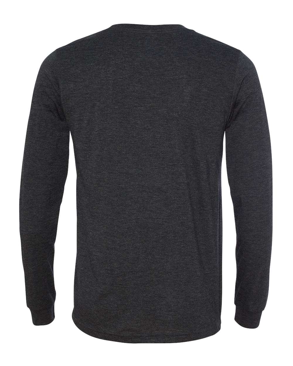 BELLA + CANVAS Unisex Triblend Long Sleeve Tee - 3513 Charcoal Black Triblend