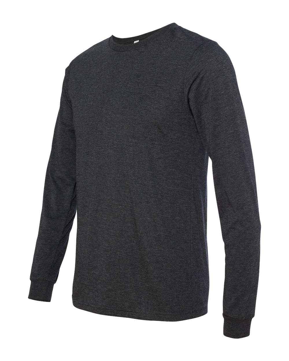 BELLA + CANVAS Unisex Triblend Long Sleeve Tee - 3513 Charcoal Black Triblend