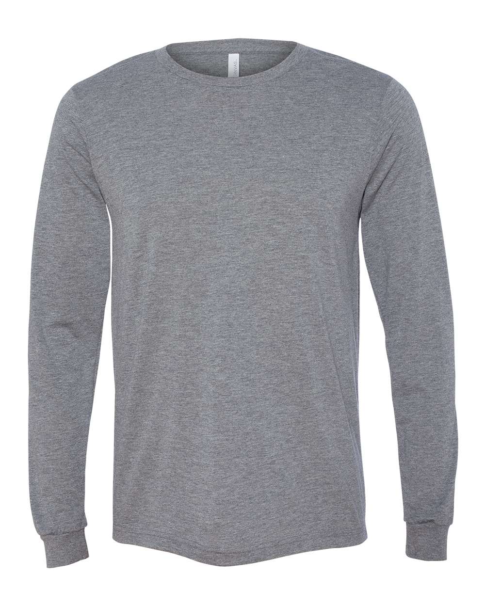 BELLA + CANVAS Unisex Triblend Long Sleeve Tee - 3513 Grey Triblend