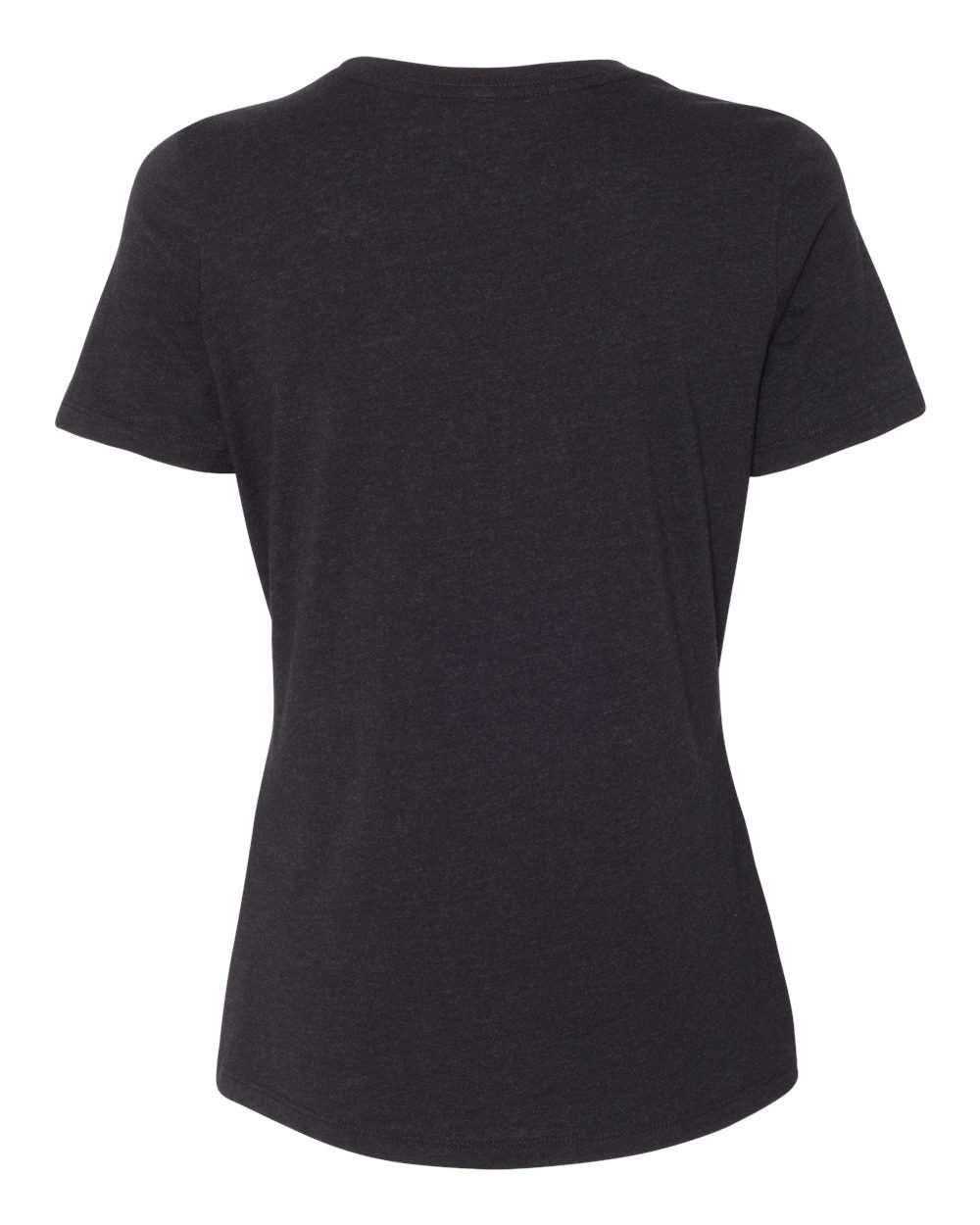 BELLA + CANVAS Women’s Relaxed Fit Heather CVC Tee - 6400CVC Black Heather