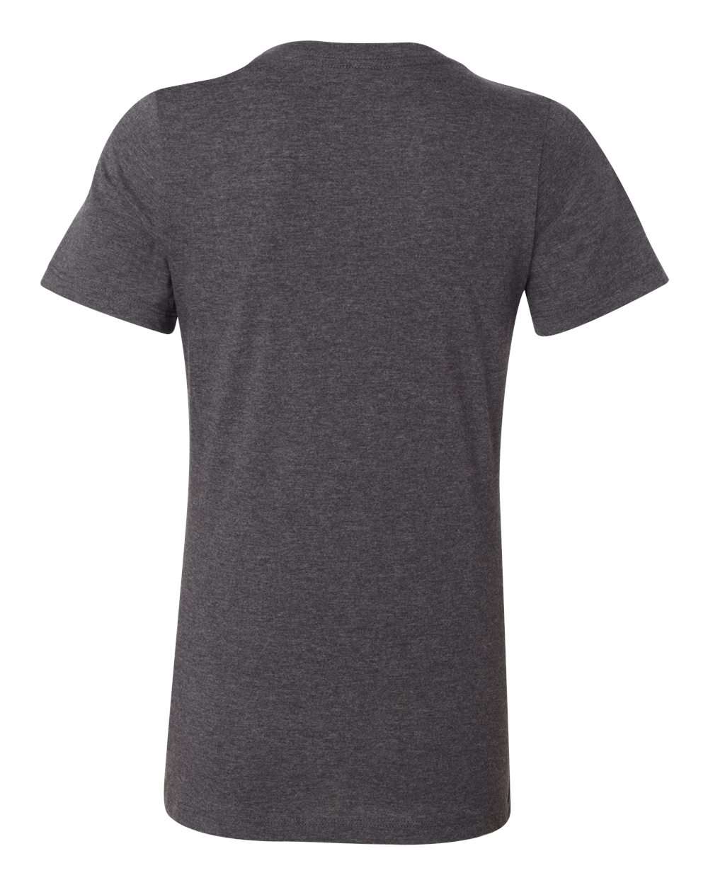 BELLA + CANVAS Women’s Relaxed Fit Heather CVC Tee - 6400CVC Dark Grey Heather