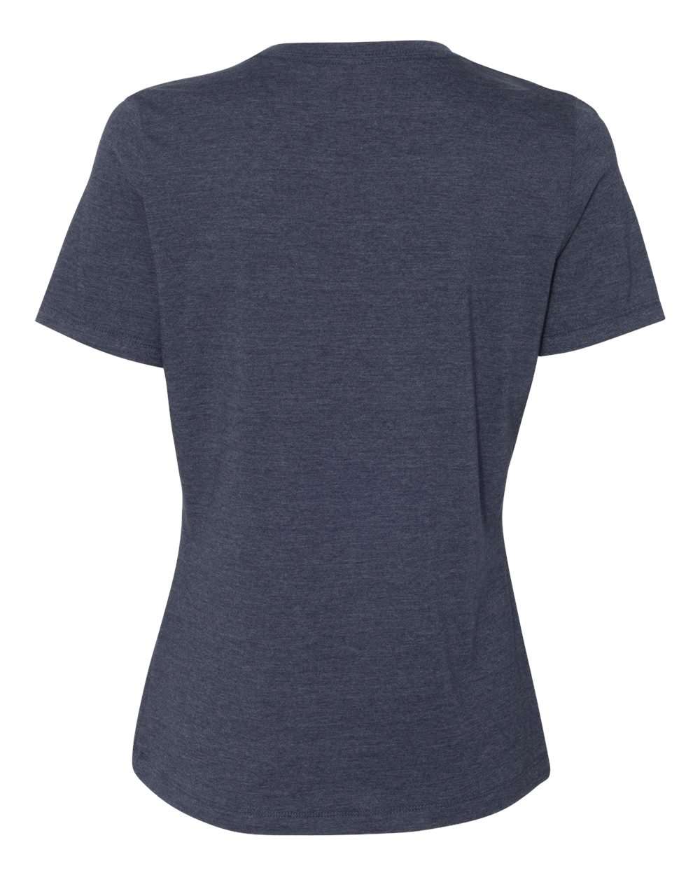 BELLA + CANVAS Women’s Relaxed Fit Heather CVC Tee - 6400CVC Heather Navy