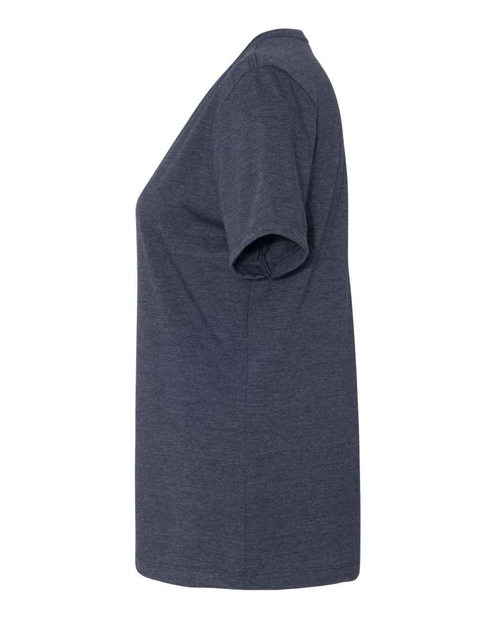 BELLA + CANVAS Women’s Relaxed Fit Heather CVC Tee - 6400CVC Heather Navy