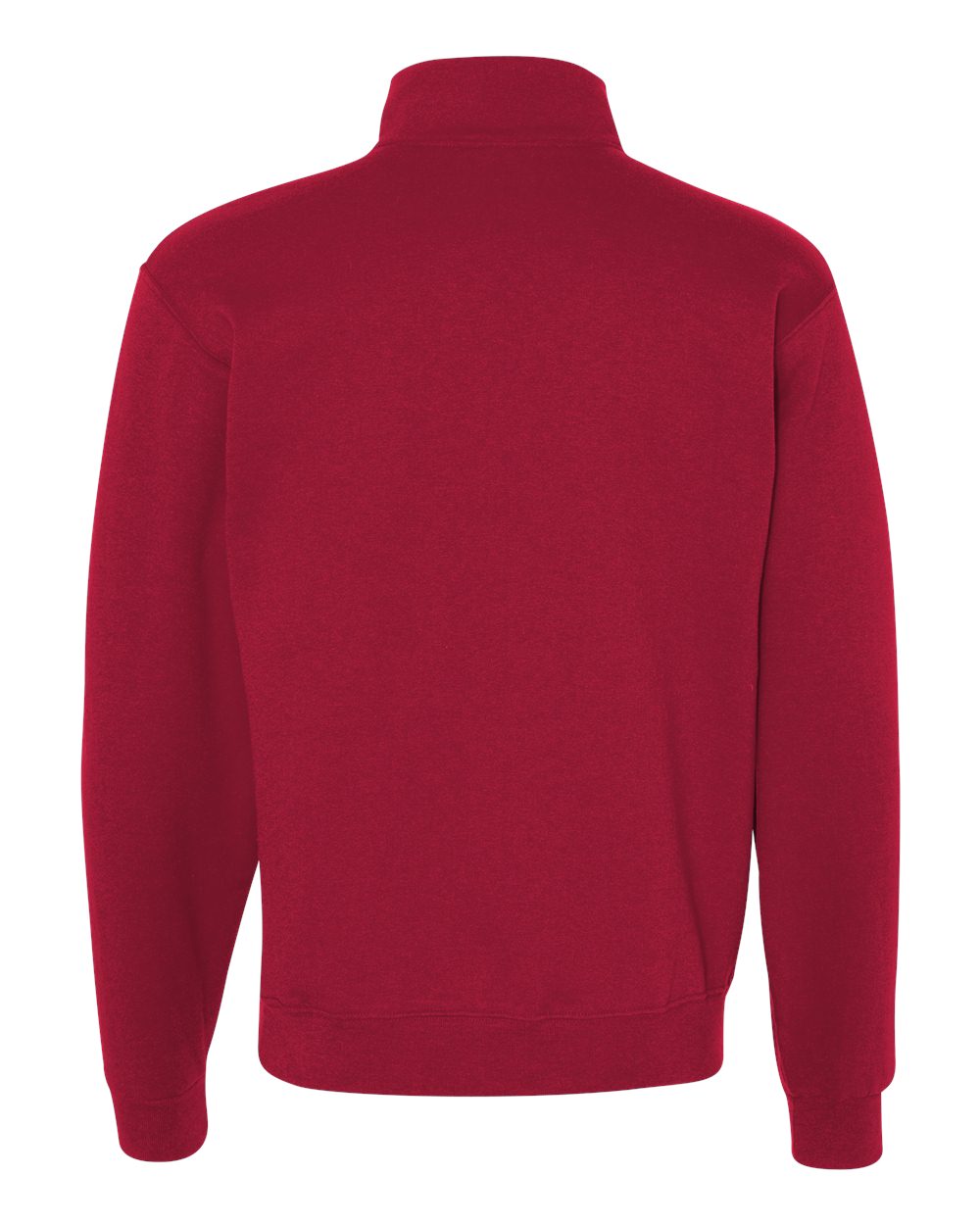 JERZEES Unisex Nublend® Cadet Collar Quarter-Zip Sweatshirt - 995MR True Red