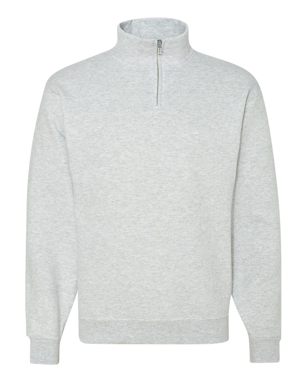 JERZEES Unisex Nublend® Cadet Collar Quarter-Zip Sweatshirt - 995MR Ash