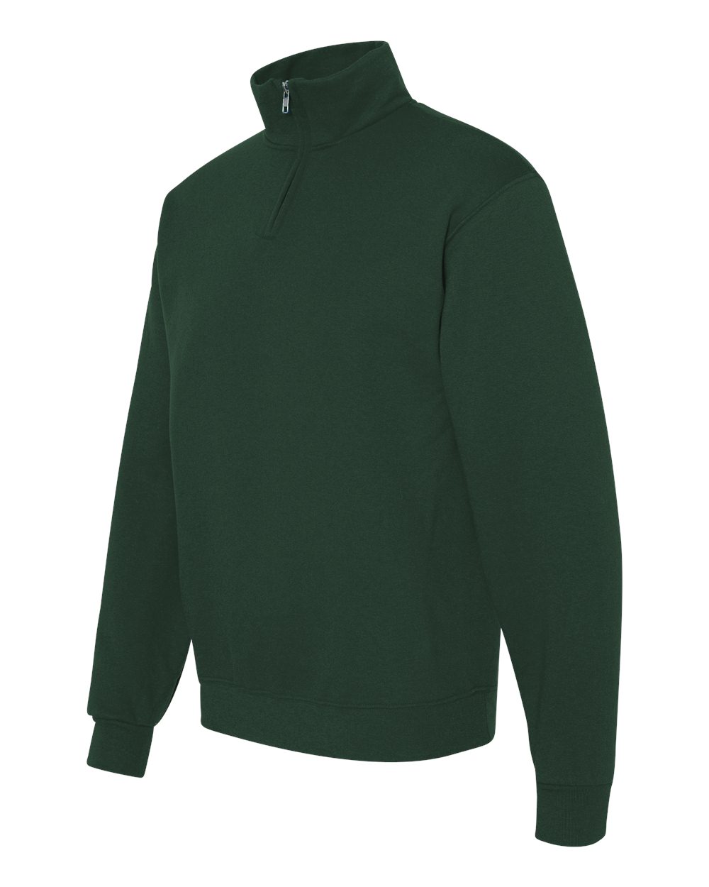 JERZEES Unisex Nublend® Cadet Collar Quarter-Zip Sweatshirt - 995MR Forest Green