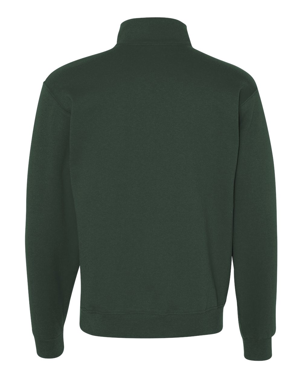 JERZEES Unisex Nublend® Cadet Collar Quarter-Zip Sweatshirt - 995MR Forest Green