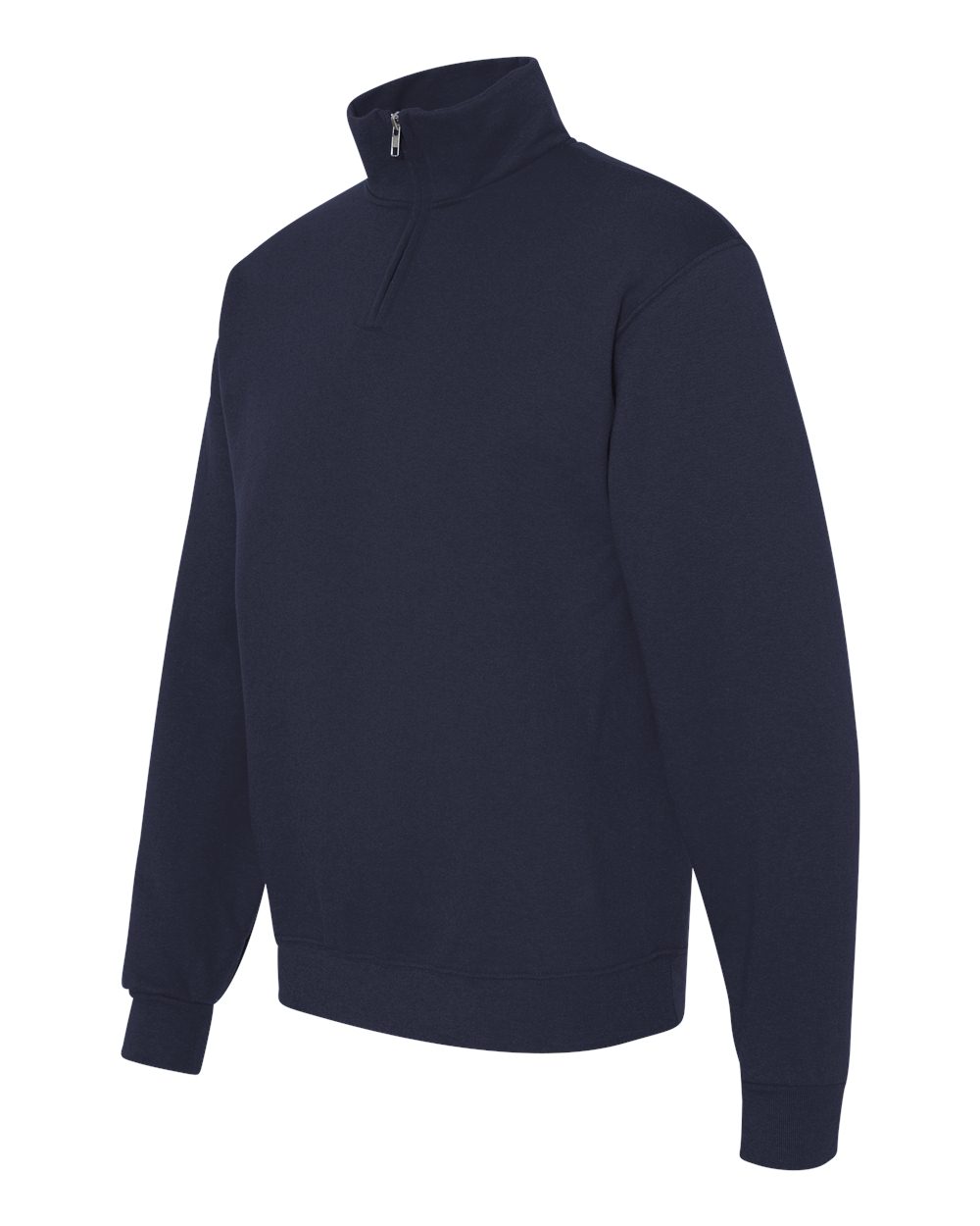 JERZEES Unisex Nublend® Cadet Collar Quarter-Zip Sweatshirt - 995MR J. Navy