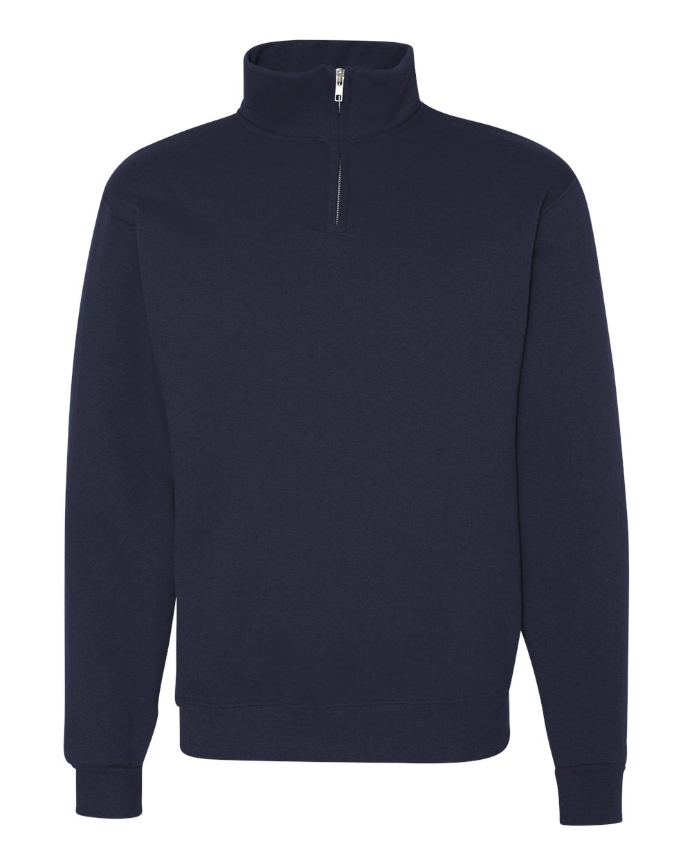 JERZEES Unisex Nublend® Cadet Collar Quarter-Zip Sweatshirt - 995MR J. Navy