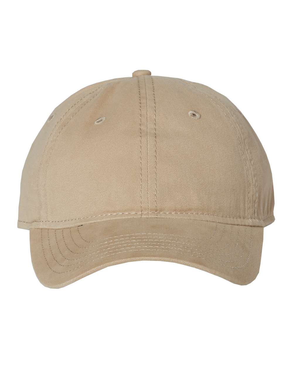 Valucap Unstructured Cap - AH35 Khaki