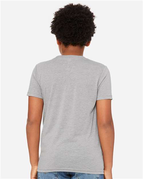 BELLA + CANVAS Youth Triblend Tee - 3413Y Athletic Grey Triblend