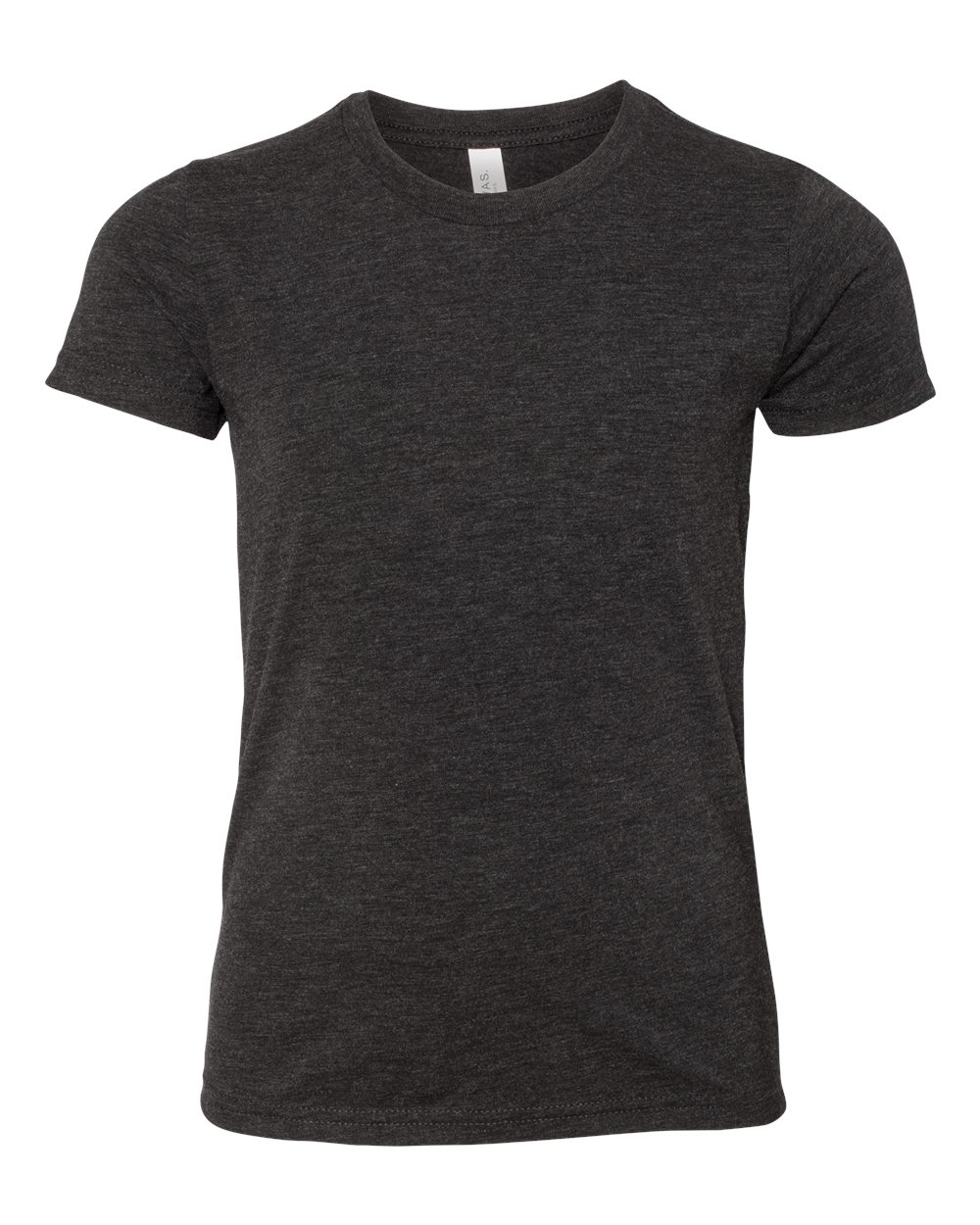 BELLA + CANVAS Youth Triblend Tee - 3413Y Charcoal Black Triblend