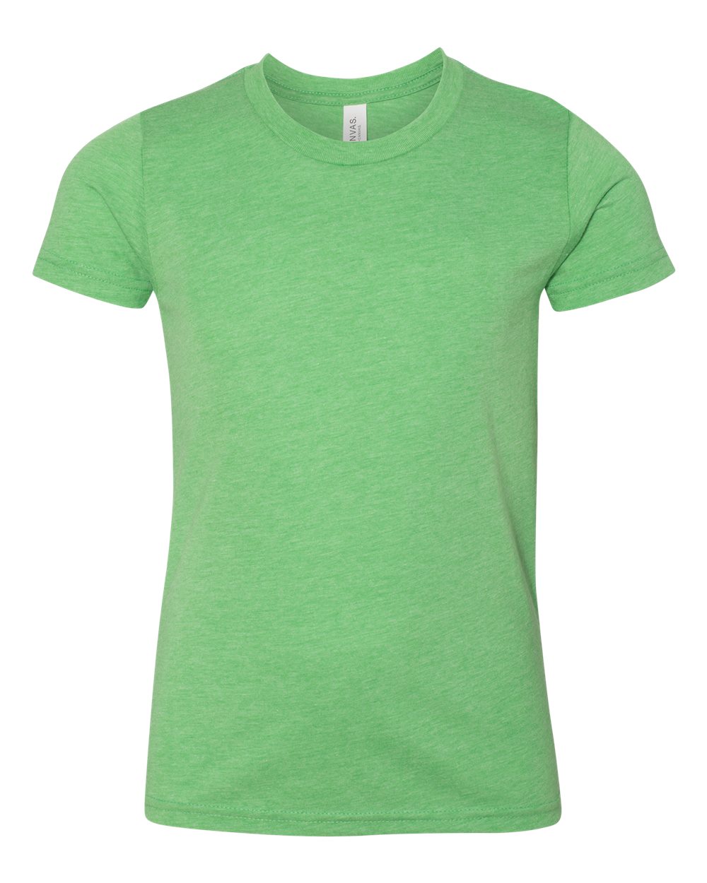 BELLA + CANVAS Youth Triblend Tee - 3413Y Green Triblend
