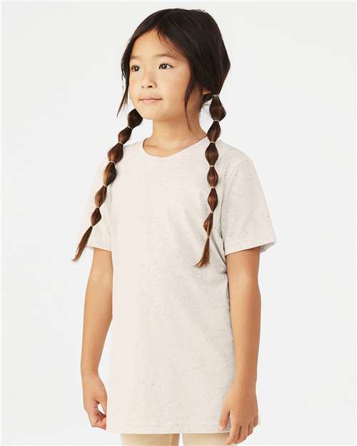 BELLA + CANVAS Youth Triblend Tee - 3413Y Oatmeal Triblend