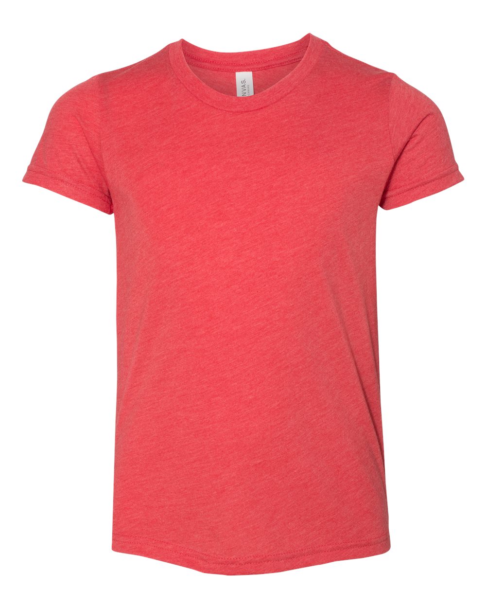 BELLA + CANVAS Youth Triblend Tee - 3413Y Red Triblend