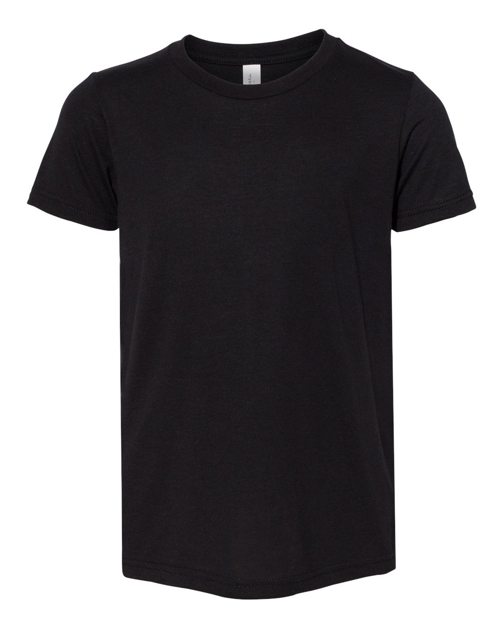BELLA + CANVAS Youth Triblend Tee - 3413Y Solid Black Triblend