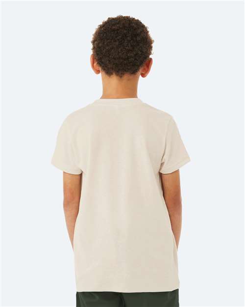 BELLA + CANVAS Youth Triblend Tee - 3413Y Solid Natural Triblend