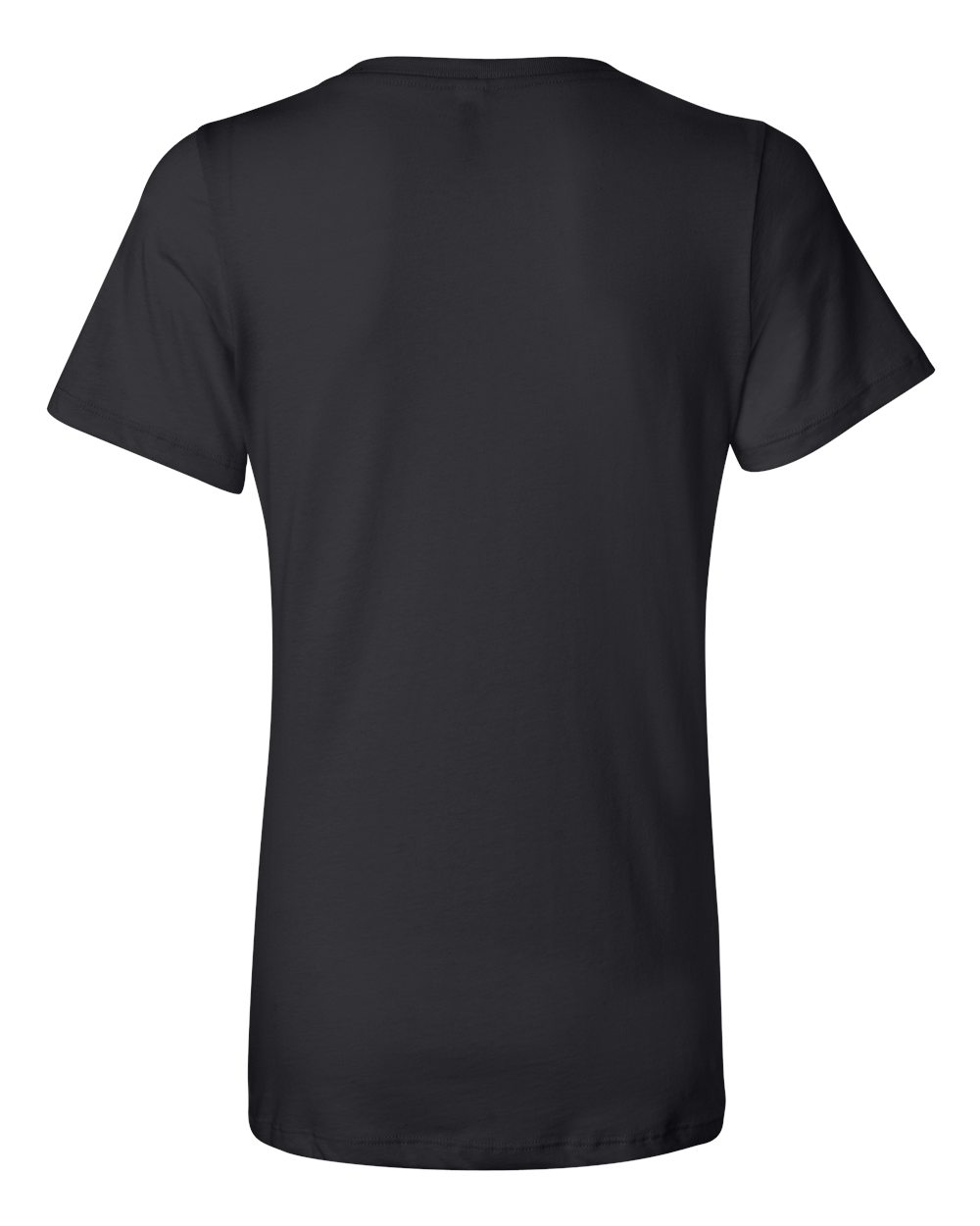 BELLA + CANVAS Women’s Relaxed Jersey V-Neck Tee - 6405 Black