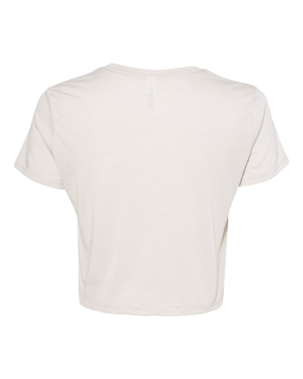 BELLA + CANVAS Women’s Flowy Crop Tee - 8882 - 8882B Heather Dust