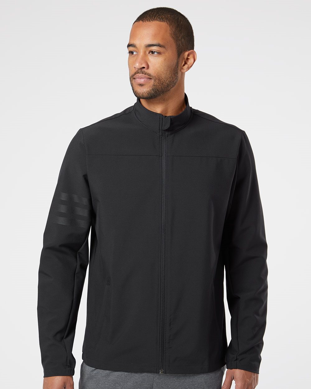 Adidas Men's Wind Resistant Full-Zip Jacket - A267